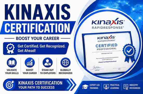 Certification for Kinaxis Online Training